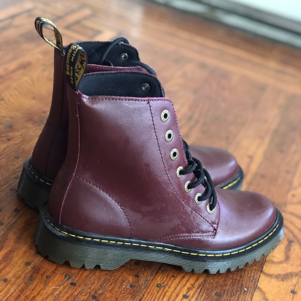 NWOT Dr. Martens Core 1460 8-Eye Boot -  Maroon
